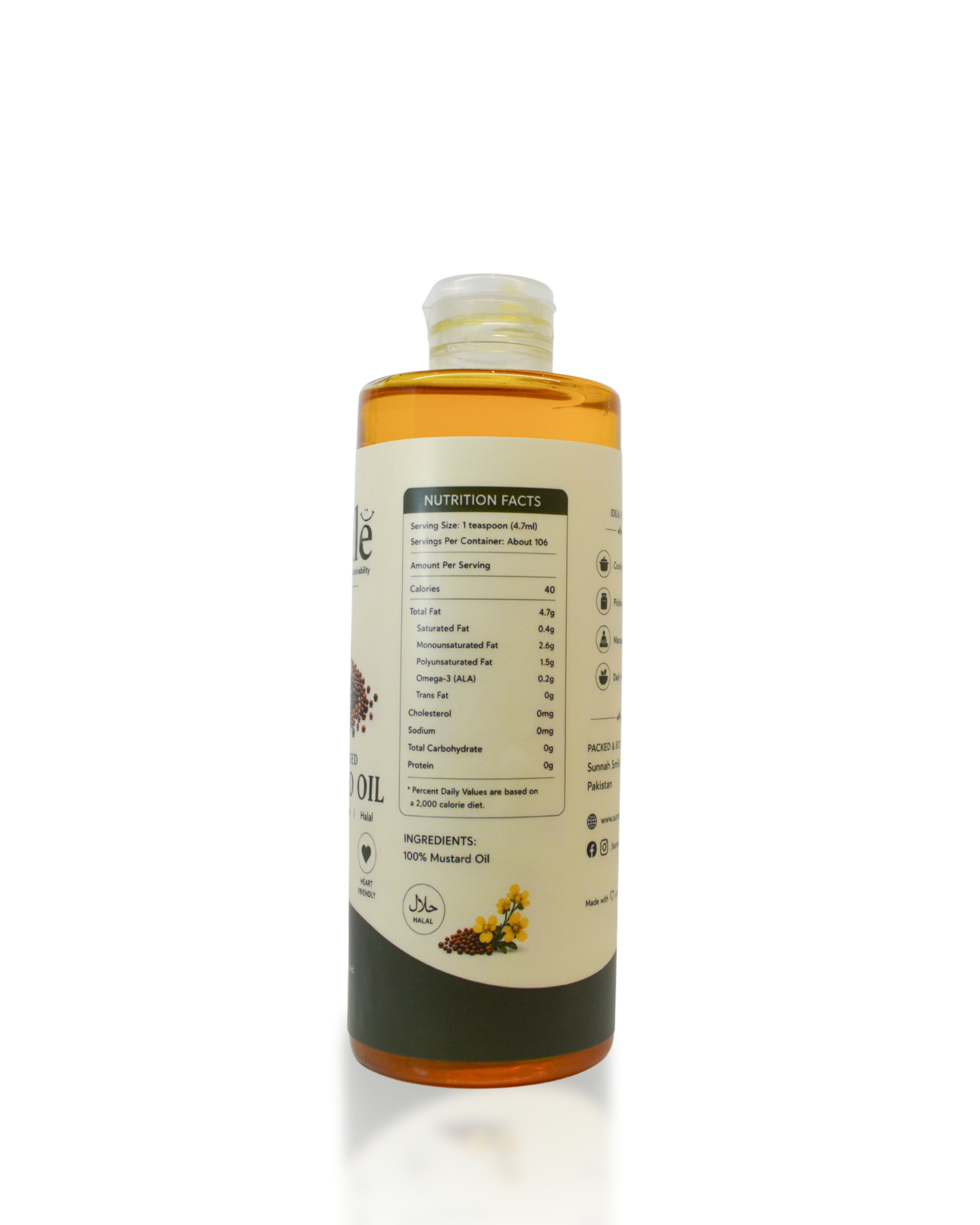 Mustard Oil (Cold Pressed)