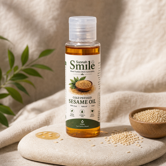 Pure Cold-Pressed Sesame Oil (120ml)